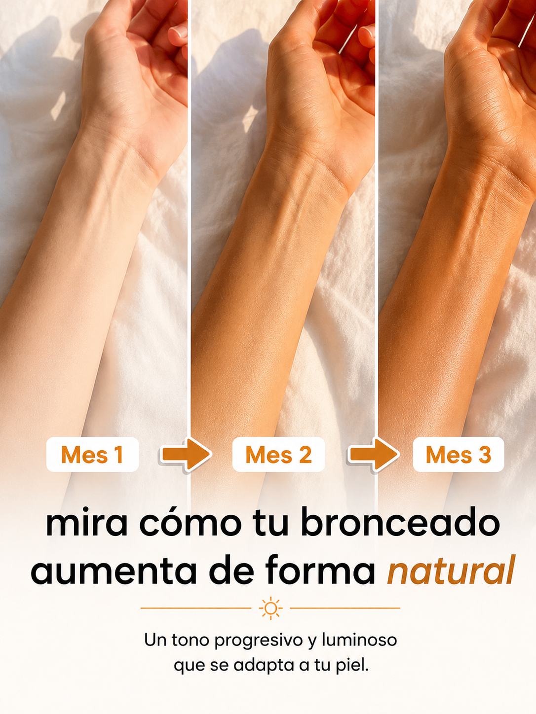 LYNVIA GLOW+ Vitaminas Bronceadoras - 60 Cápsulas